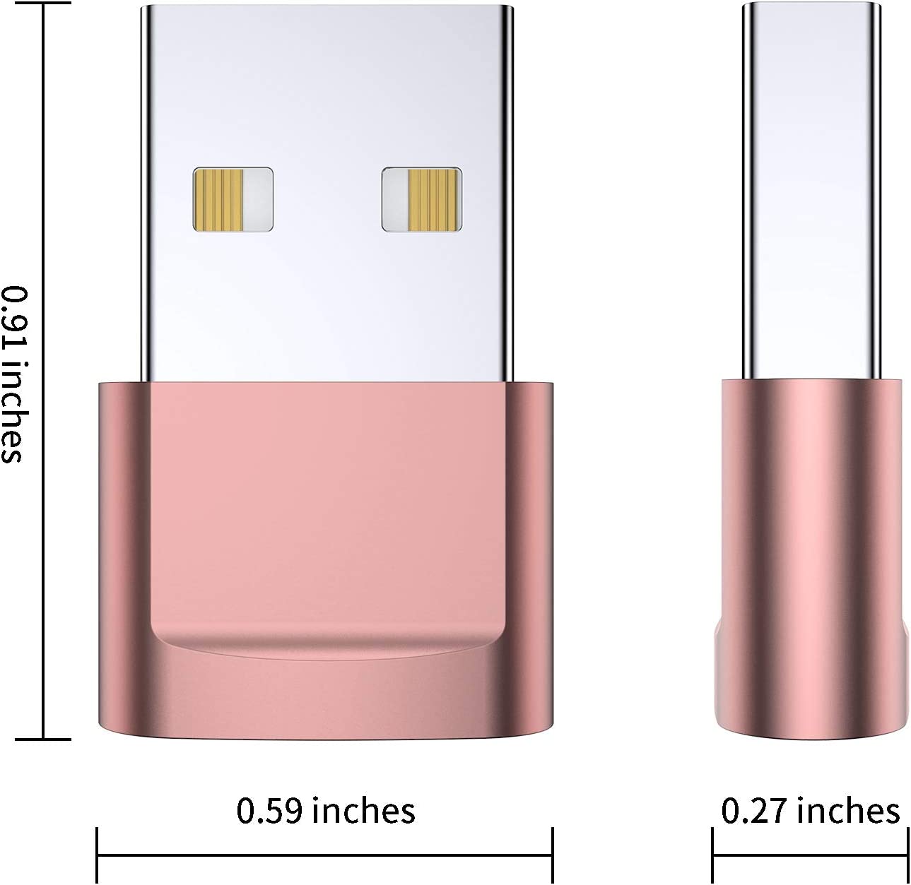 USB adapter (pack of 4 color :Pink)